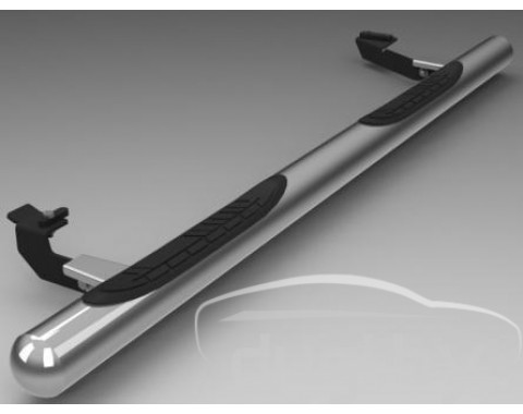 Защита порогов - трубы "Trump" для Touareg.